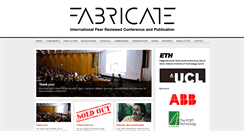 Desktop Screenshot of fabricate2014.org